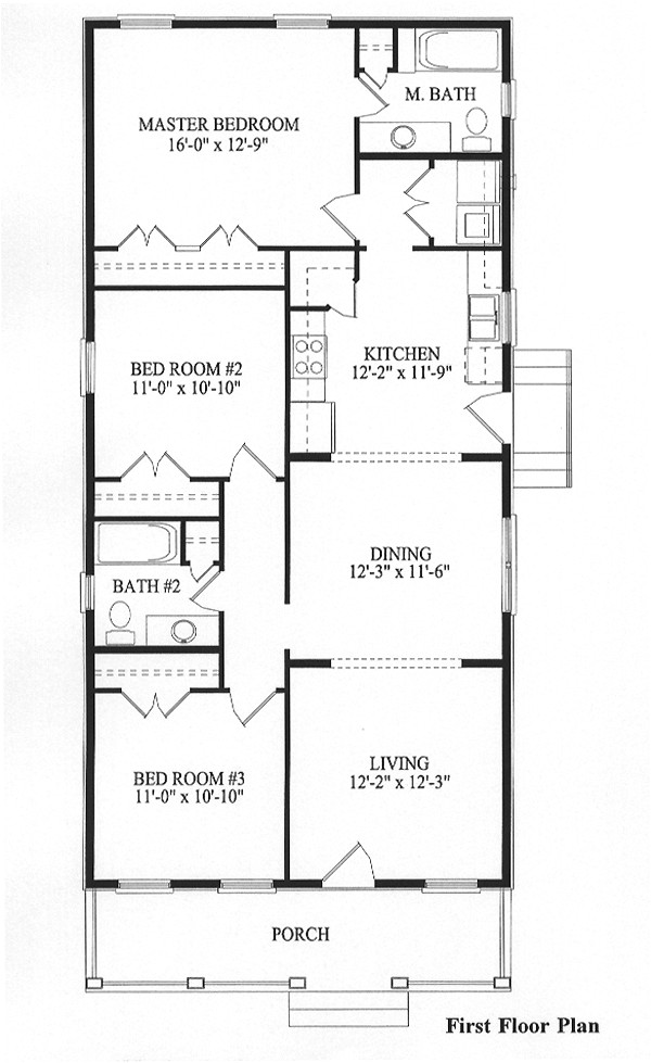 800 square foot house plans