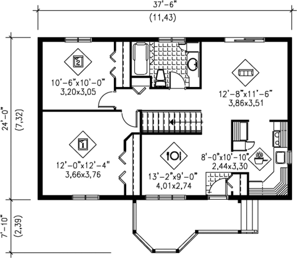 900 square feet 2 bedrooms 1 bathroom traditional house plans 0 garage 2072