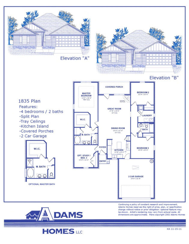 Adam Homes Floor Plans Adams Homes Floor Plans and Location In Jefferson Shelby