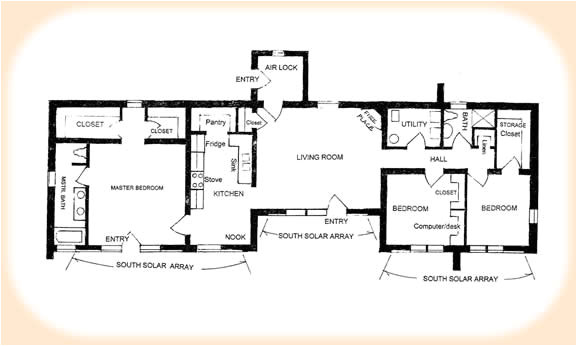 small adobe house plans
