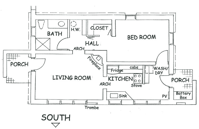 small adobe house plans