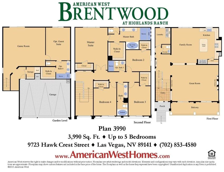 american west homes floor plans