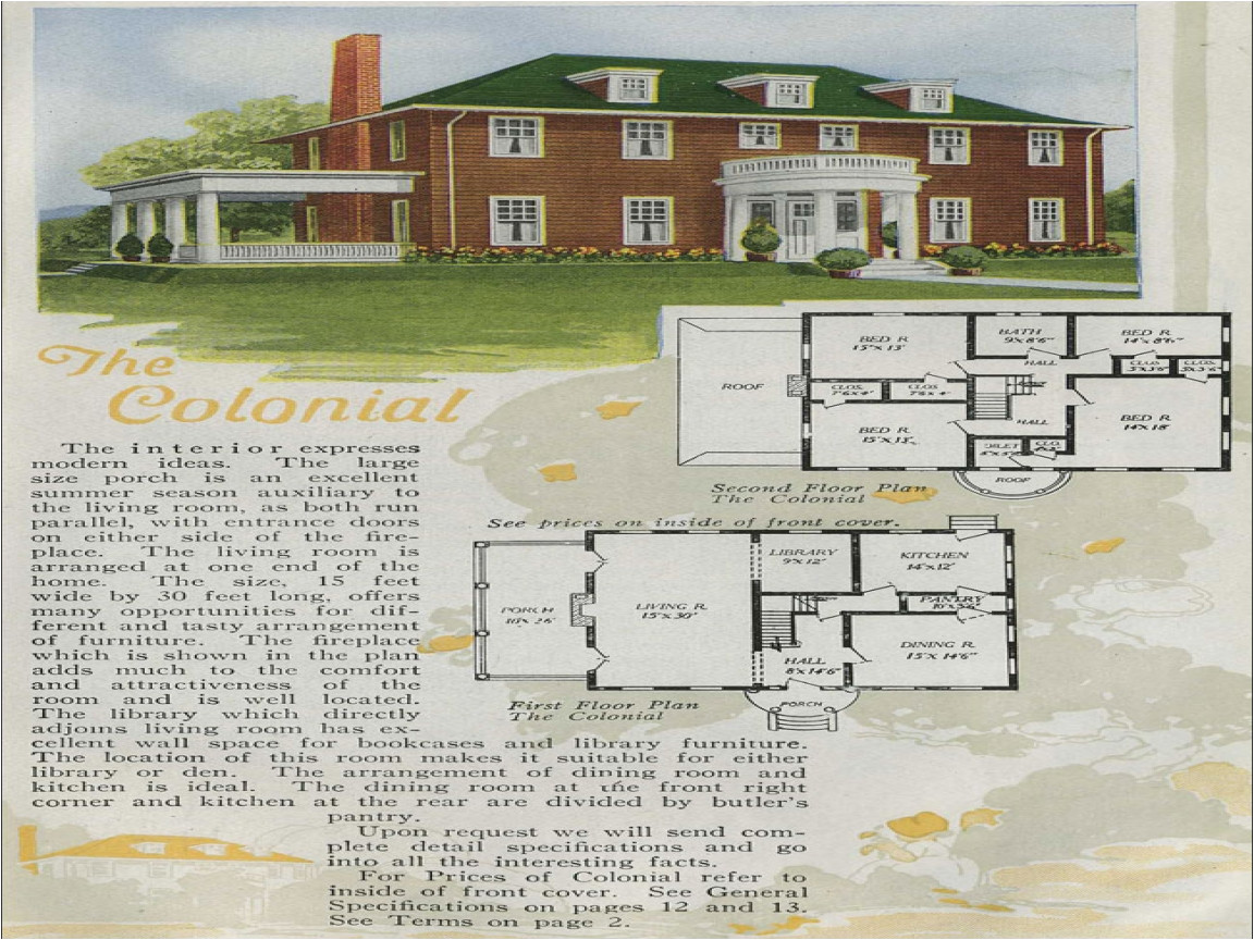 c07486e7581a0676 2 story house floor plans antique colonial house plans