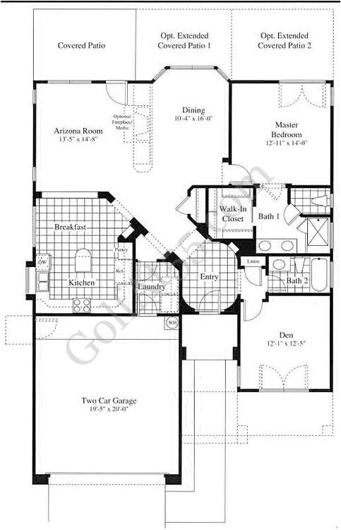 continental homes floor plans arizona
