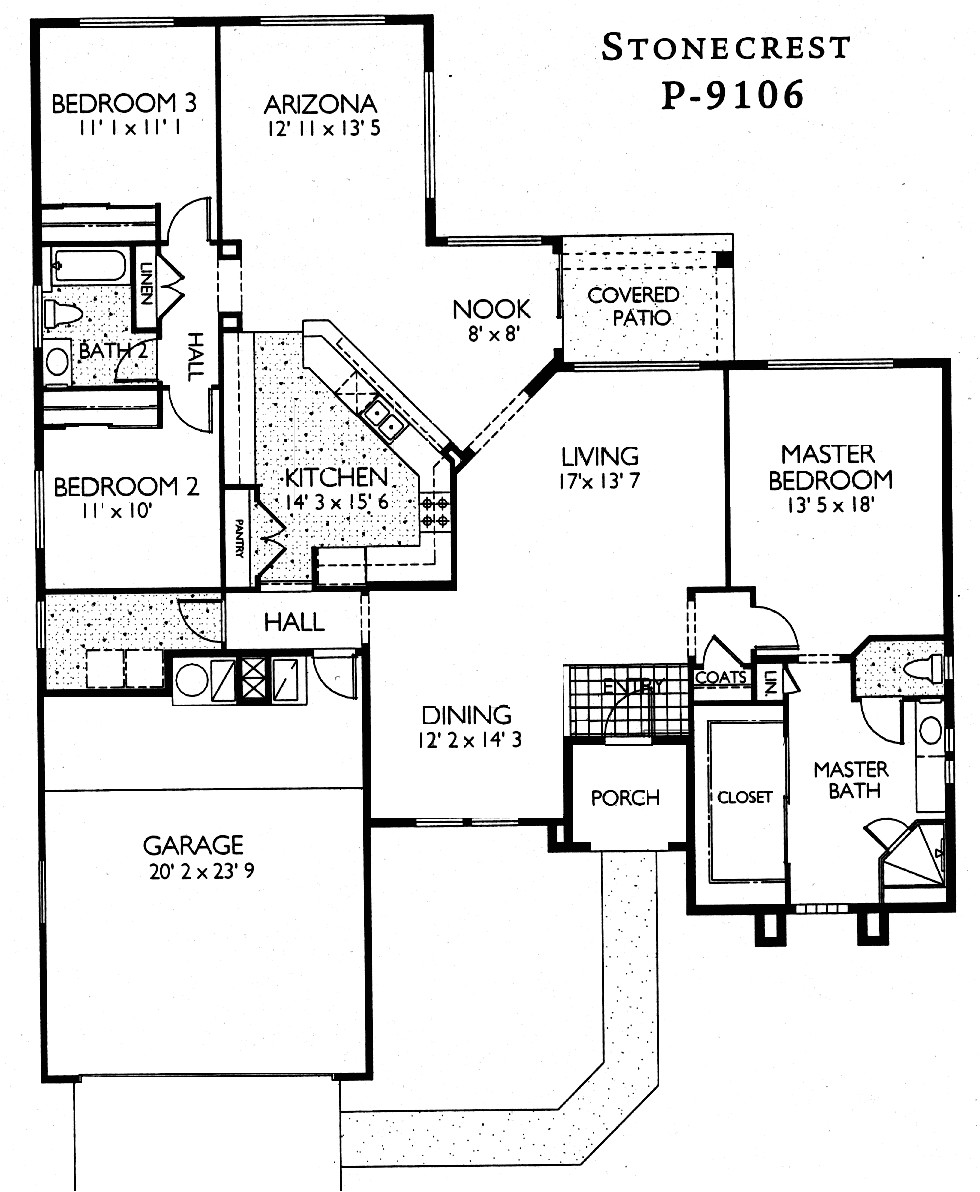 inspiring arizona house plans 7 sun city grand floor plans