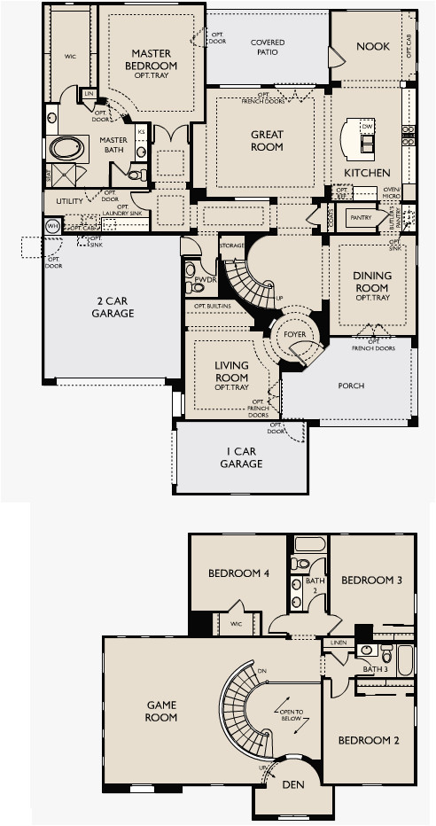 ashton woods estates at ridgeview floor plans in desert ridge