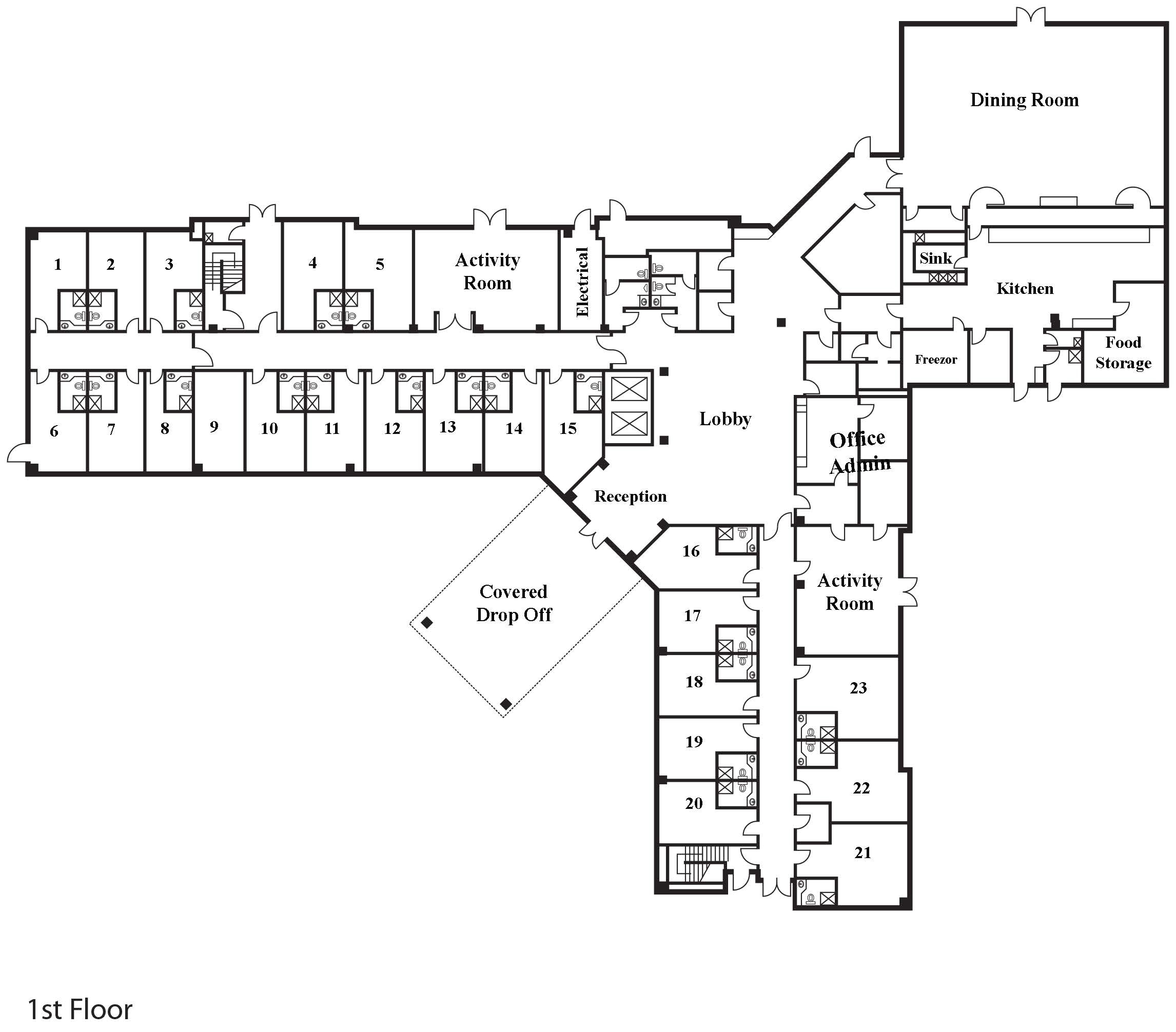 Assisted Living Home Floor Plan Plougonver