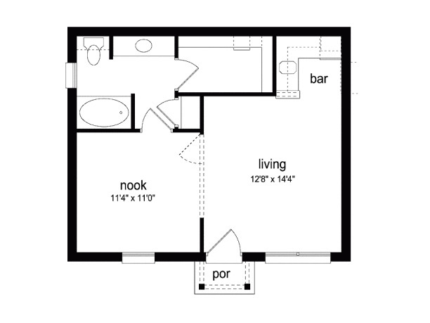 7 tiny studio floor plans that would make perfect bachelor pads