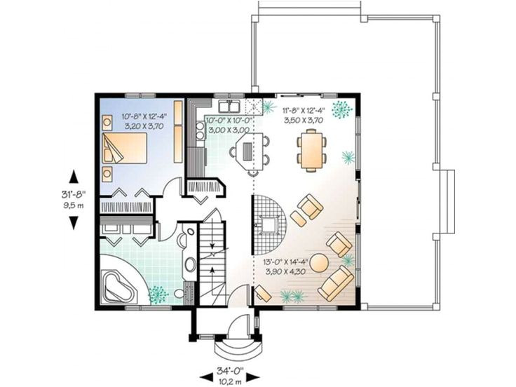 bachelor pad house floor plans