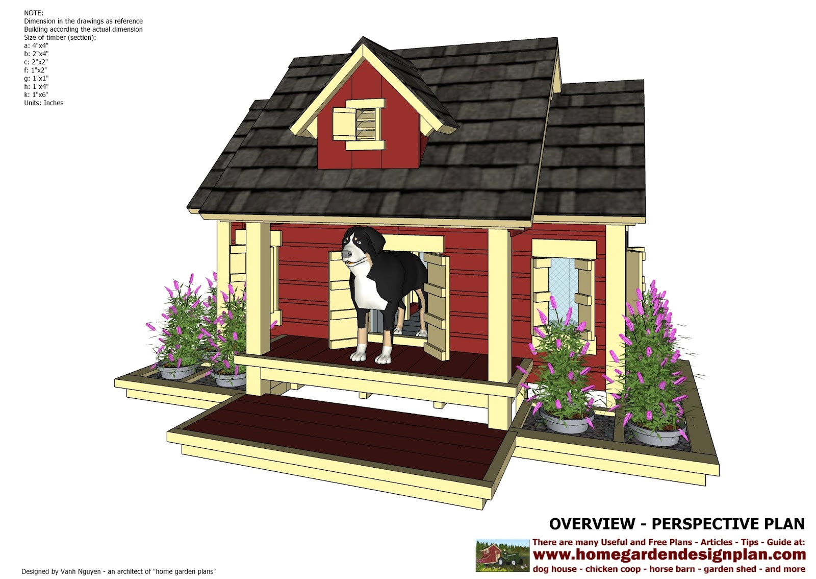 Barn Dog House Plans Plougonver