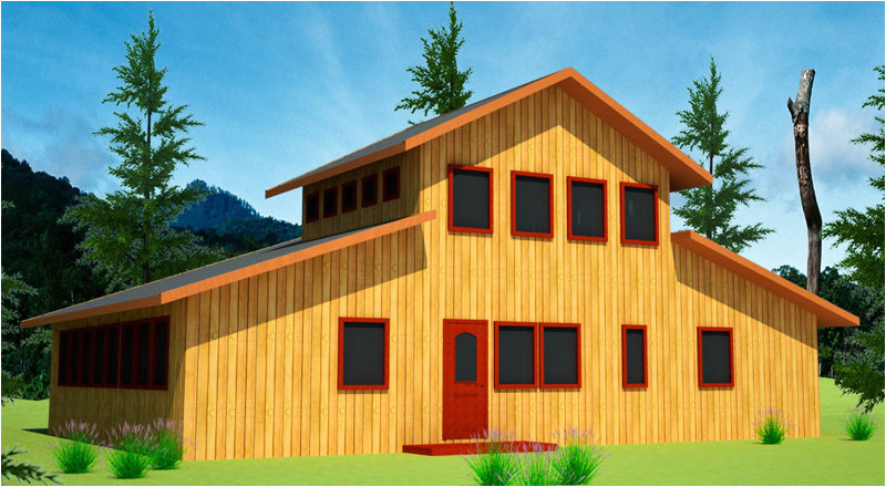barn style house plan