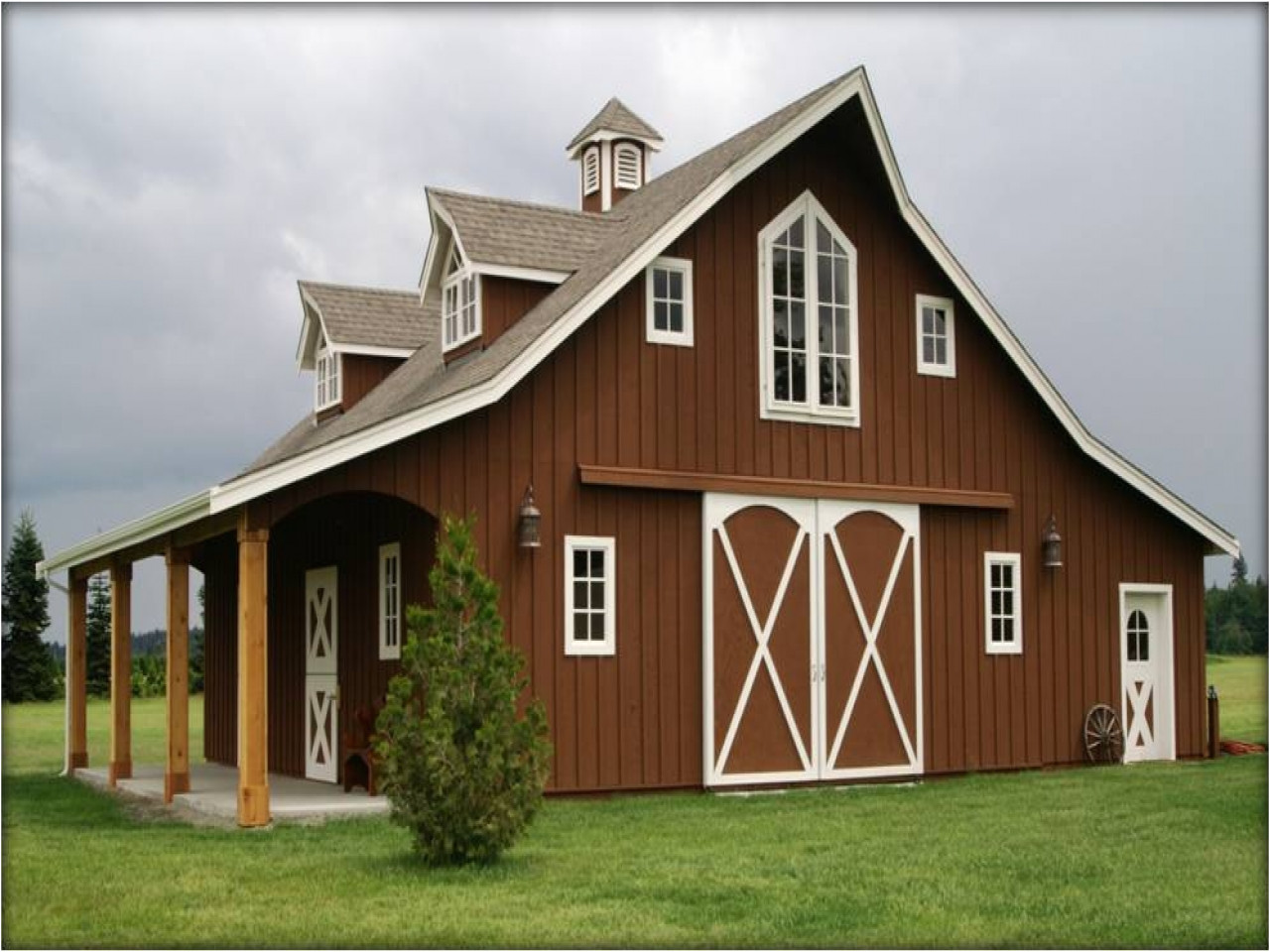 barn style house plans with charm
