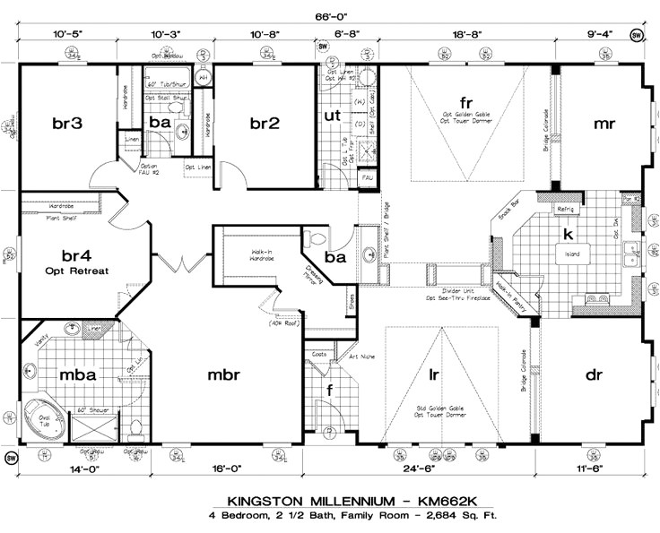 modular homes with basement floor plans