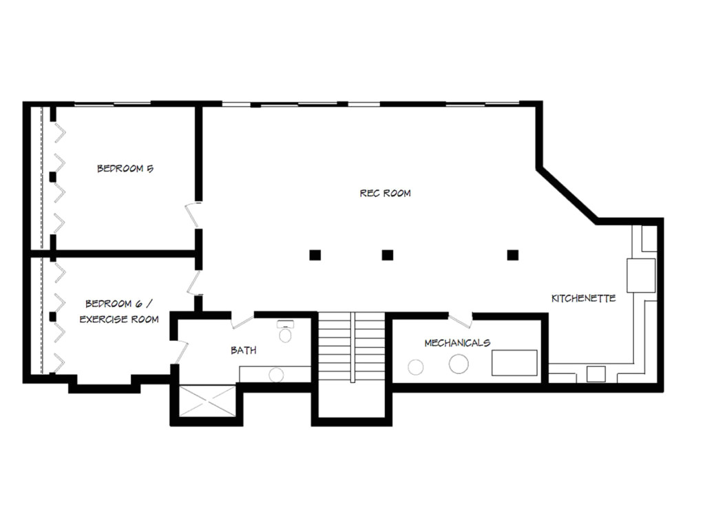modular homes with basement floor plans