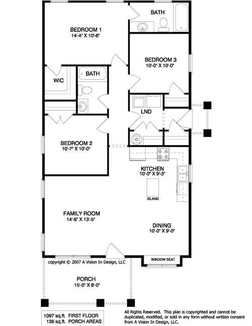 small simple house floor plans