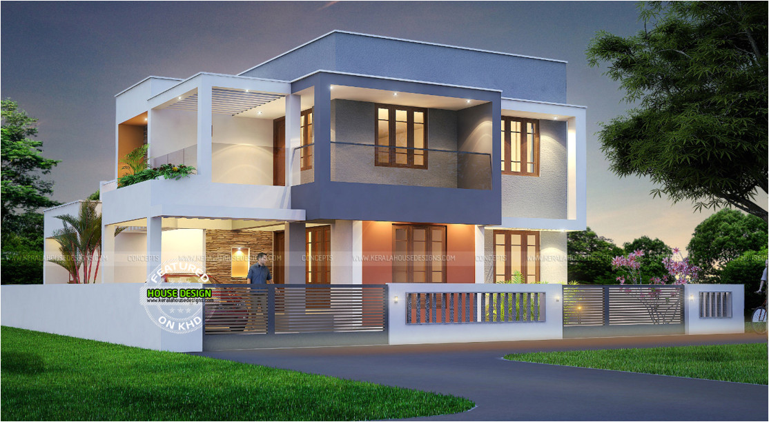 best contemporary inspired kerala home design plans