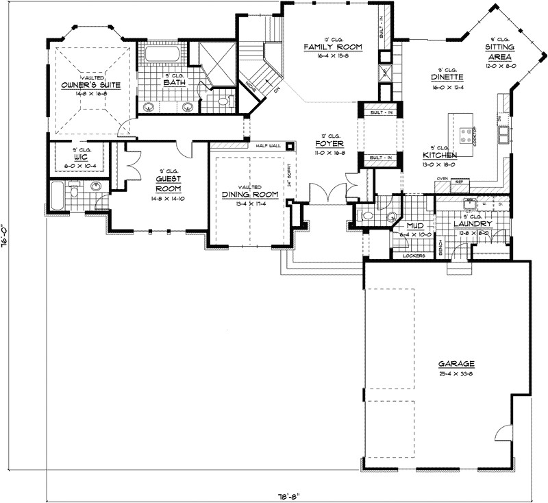 best ranch house floor plan
