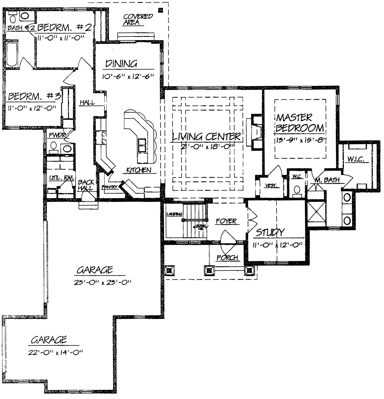 best ranch style home floor plans