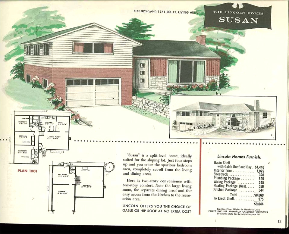 better homes and gardens house plans 1970s