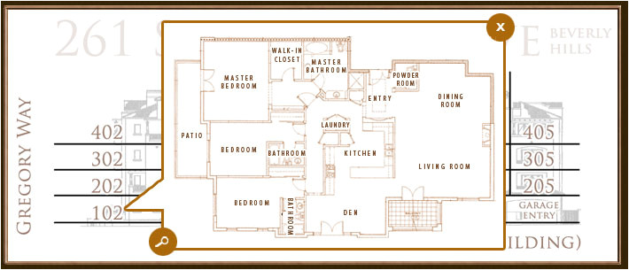 beverly hills floor plans