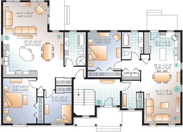 house plans duplex
