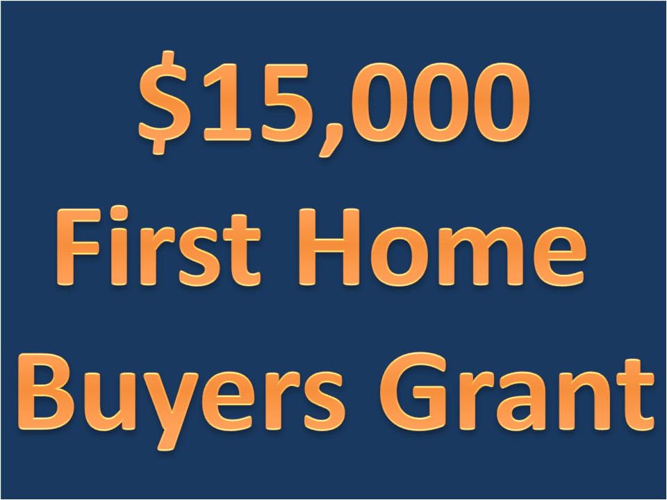 15000 first home buyers grant