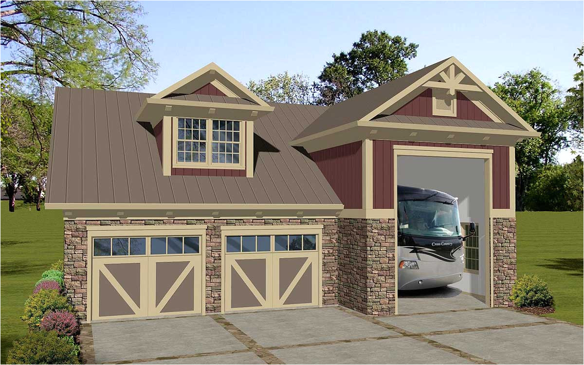 carriage house plans with rv storage