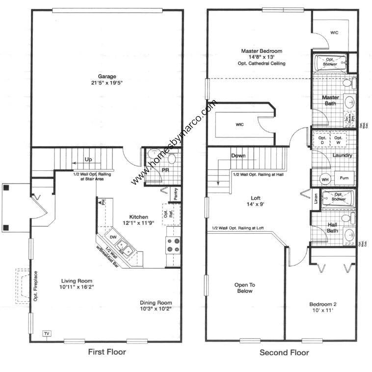 centex homes floor plans 2003