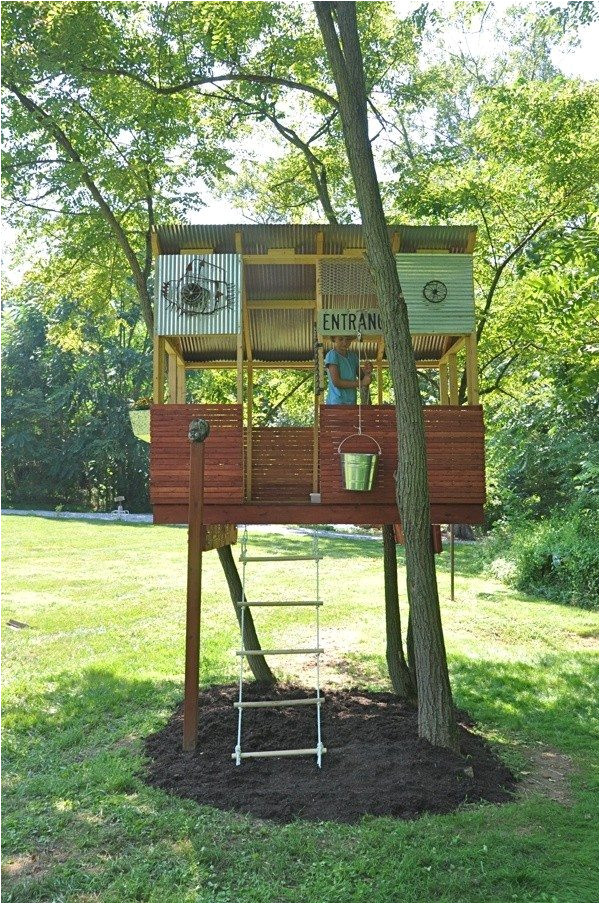 cheap tree house plans inspirational 33 simple and modern kids tree house designs freshnist