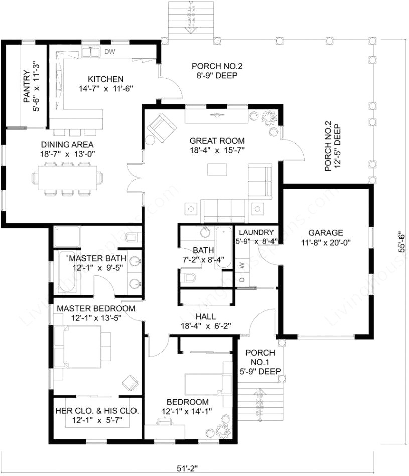 cherokee nation housing floor plans 2 bedroom