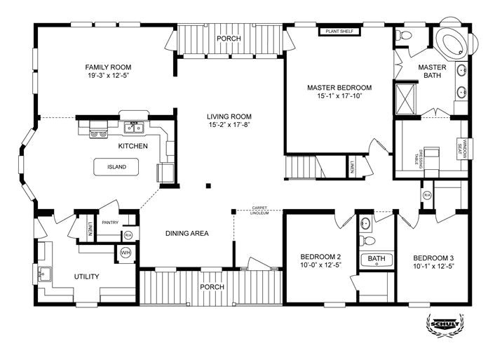 clayton modular home floor plans