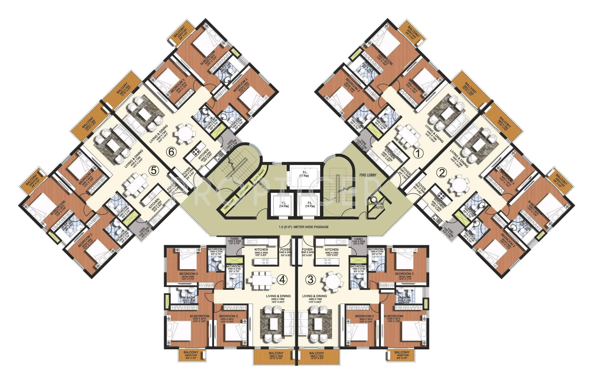 Cluster Home Floor Plans | plougonver.com