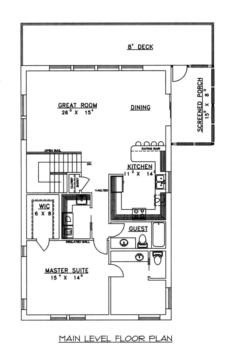 Concrete Block Homes Floor Plans