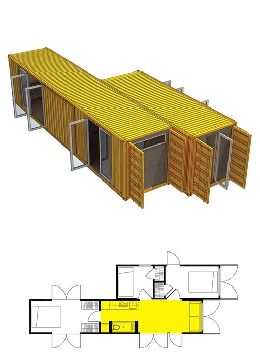 montainer makes shipping container architecture easy
