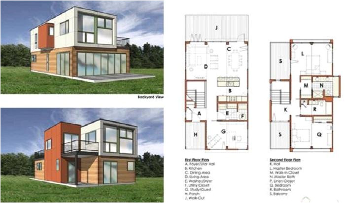 free container home floor plans
