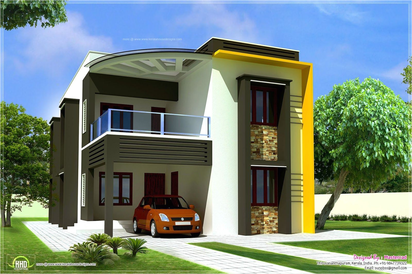 contemporary small house plans fresh modern contemporary home elevations kerala design and floor