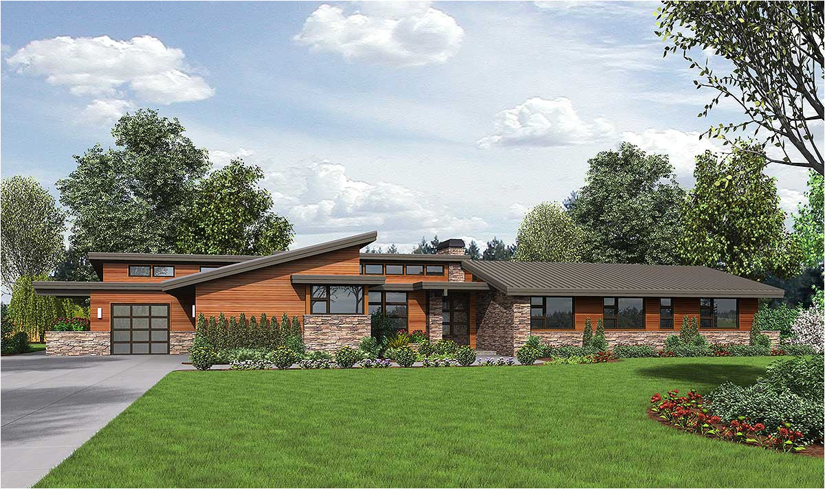contemporary ranch home plans