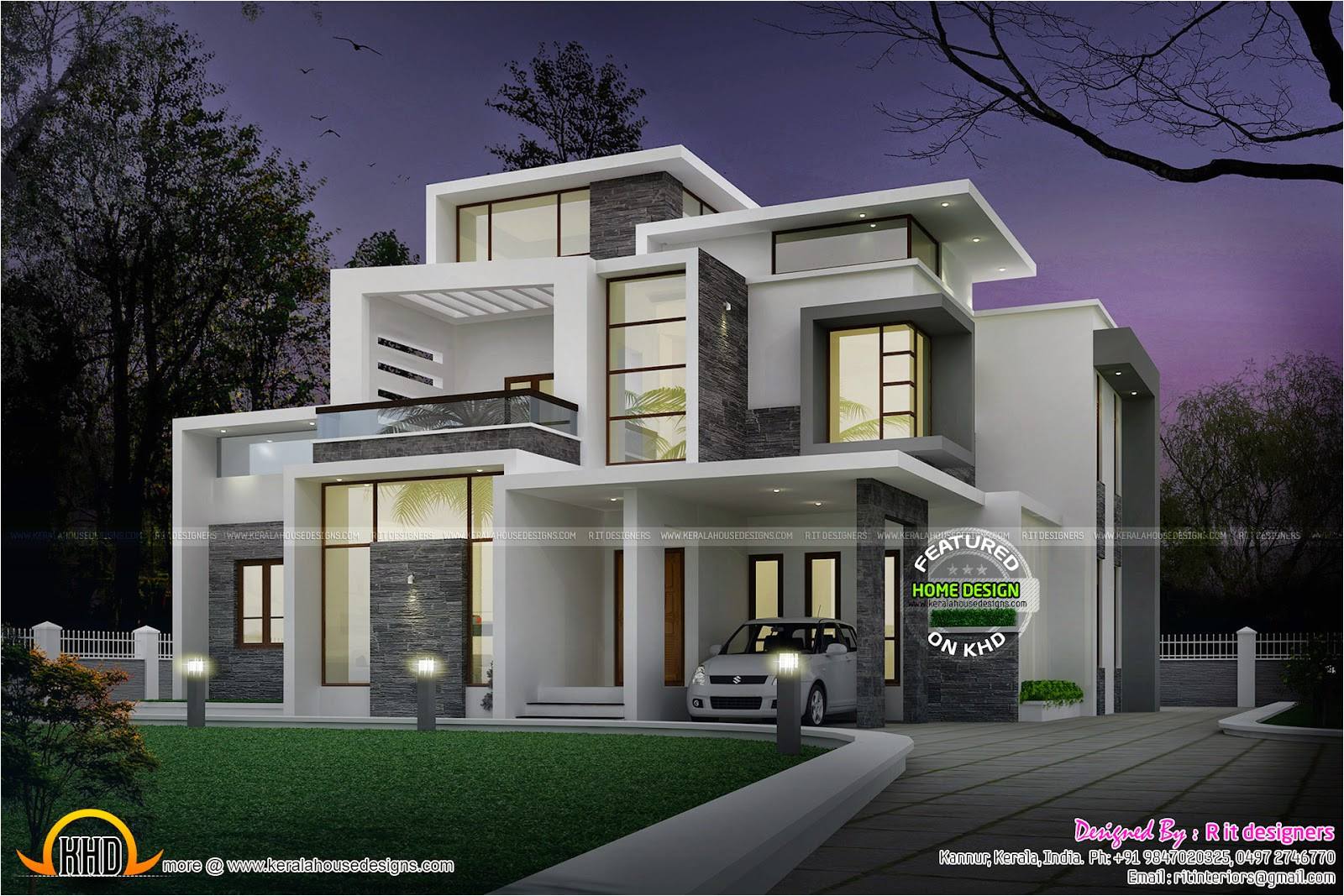 grand contemporary home design