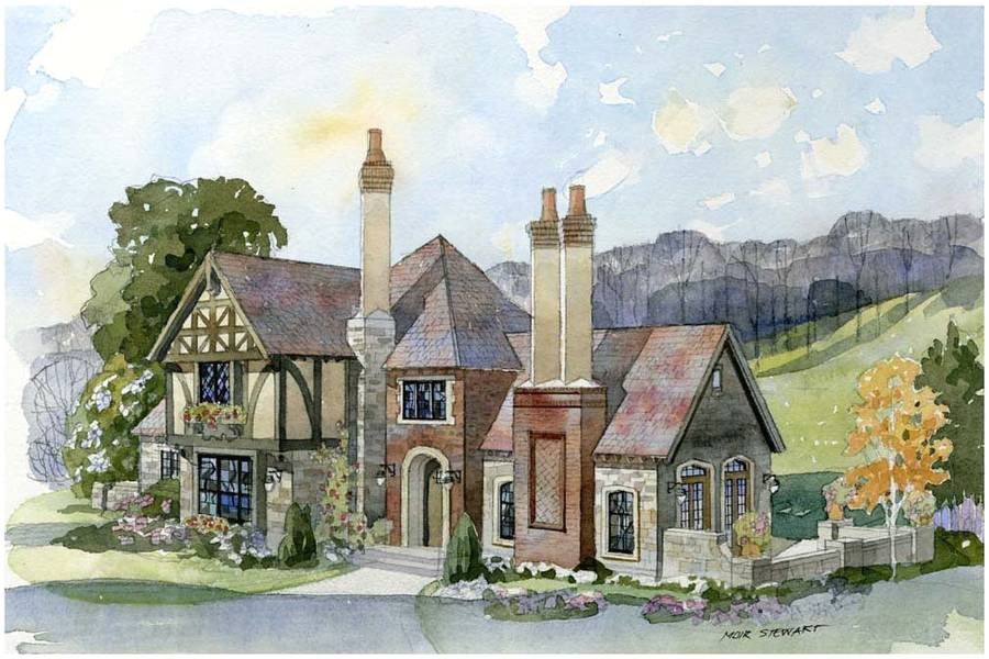 english cotswold cottage house plans