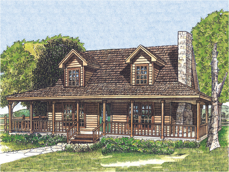 rustic country house plans wrap around porch