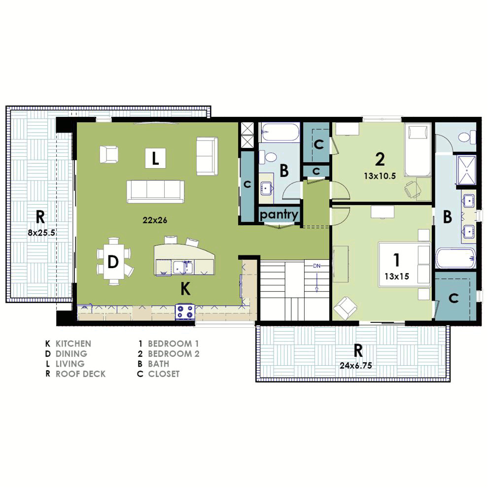 modern cube house floor plans