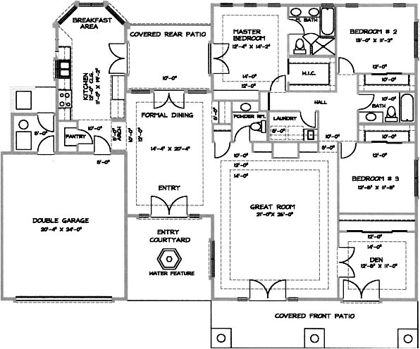 desert home floor plans