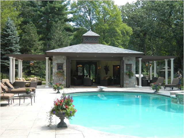20 beautiful pool house designs