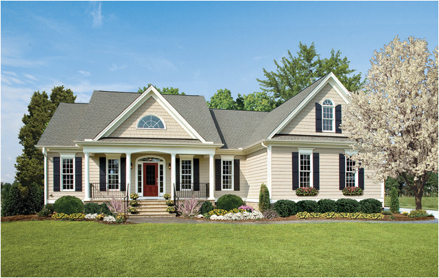 one story ranch style home plans from don gardner architects traditional exterior charlotte