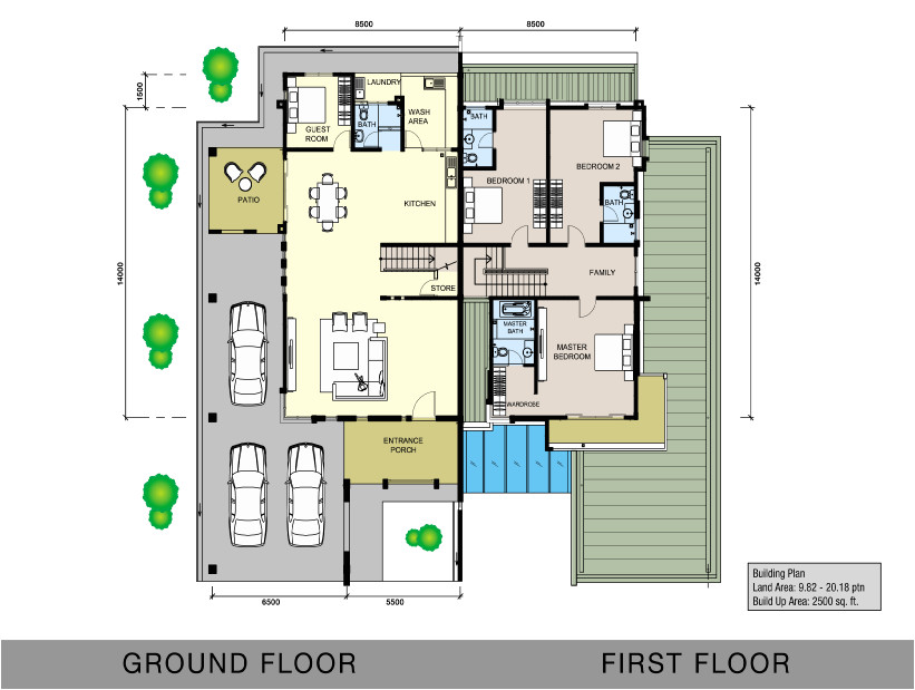 single storey semi detached house plans