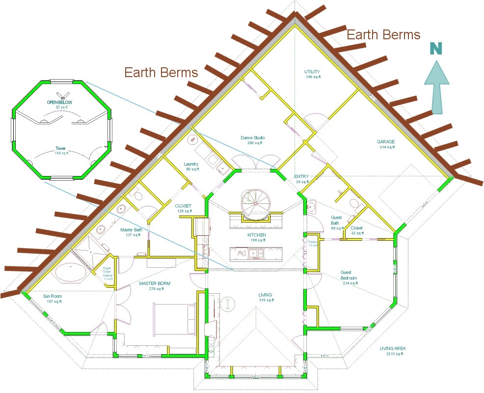 beautiful earth house plans 3 earth sheltered home plans
