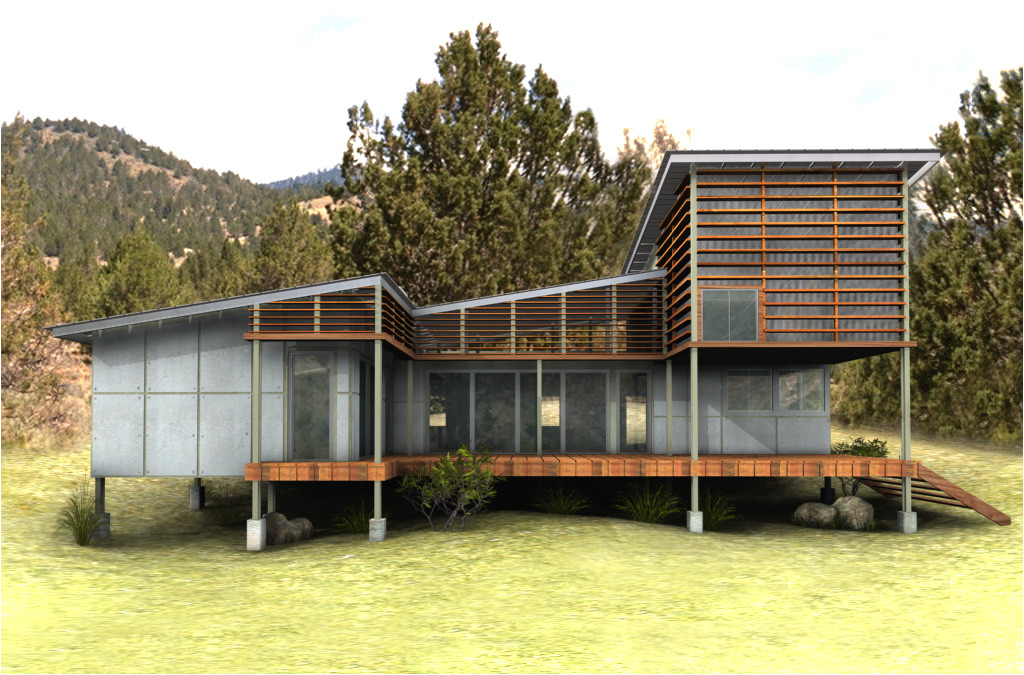 new eco house plan