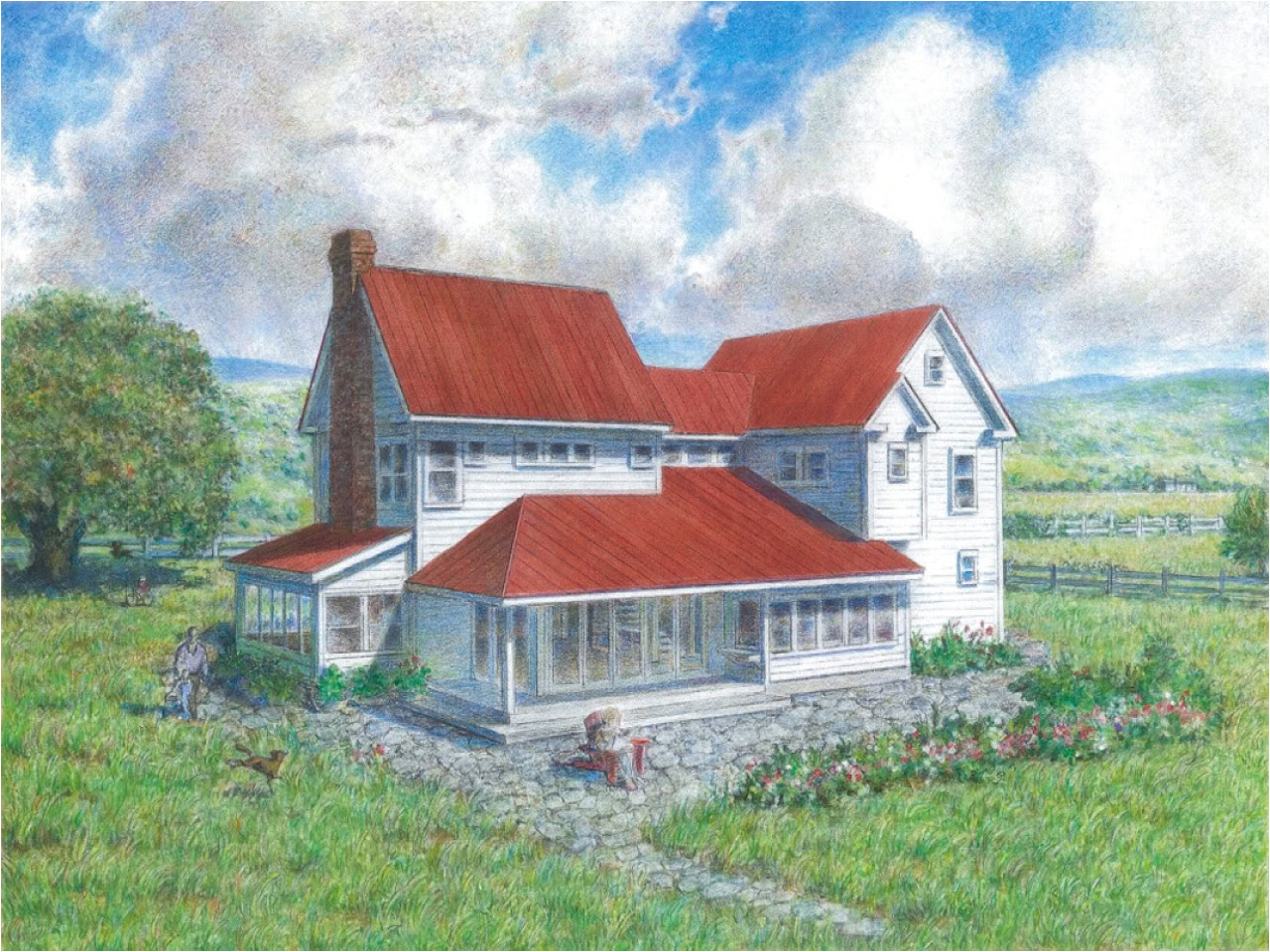 farm style house