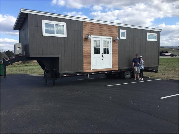 fifth wheel tiny house rv designed by a young couple