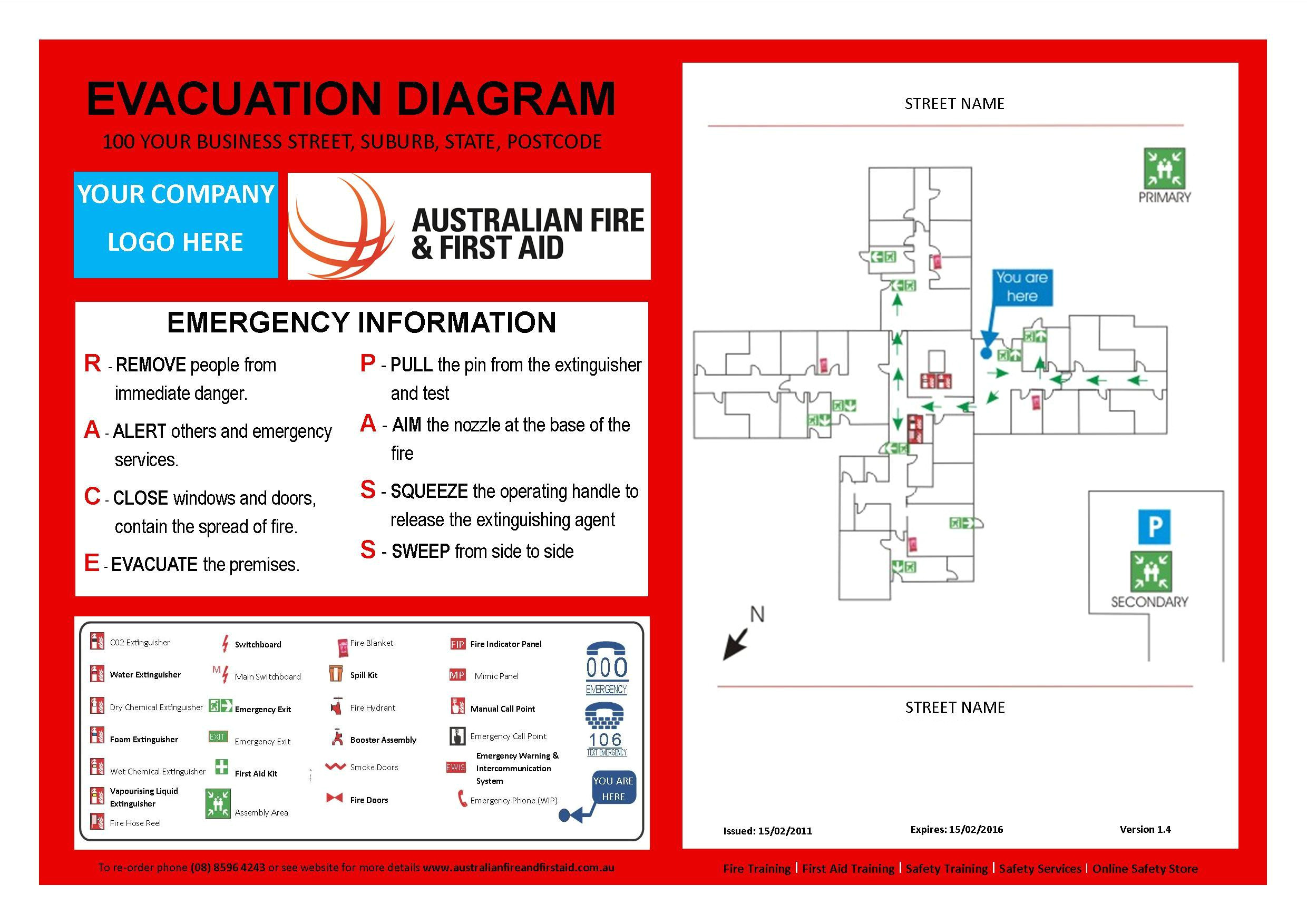 Fire Evacuation Plan Template for Home Evacuation Plan Template Australia Templates Resume